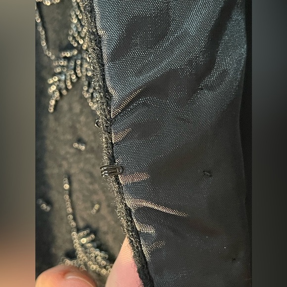 Women’s Lambswool Black Beaded Sweater from Isabella - Picture 8 of 16